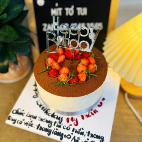 Bánh tiramisu dễ thương cute tặng mẹ