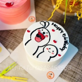 Bánh kem dễ thướng tặng bạn thân