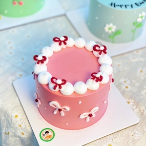 Bánh kem nơ cute