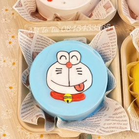 Bánh bento tone xanh cute