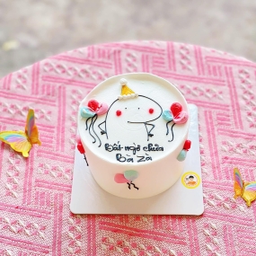 Bánh kem vẽ hình cute