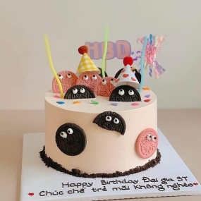 Bánh kem tươi oreo dễ thương