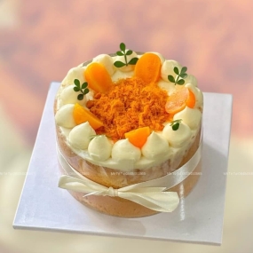 Bánh bông lan trứng muối tặng giáo viên