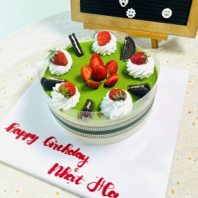 Bánh tiramisu matcha tặng người yêu