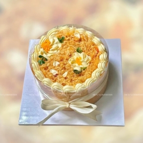 Bánh bông lan phô mai trứng muối ngon và dễ thương