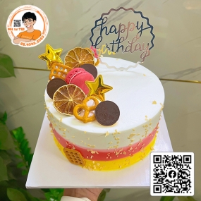 BÁNH KEM MẪU TRÁI CÂY - HOA - 101
