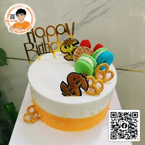 BÁNH KEM MẪU TRÁI CÂY - HOA - 102