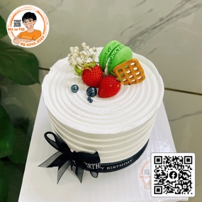 BÁNH KEM MẪU TRÁI CÂY - HOA - 110