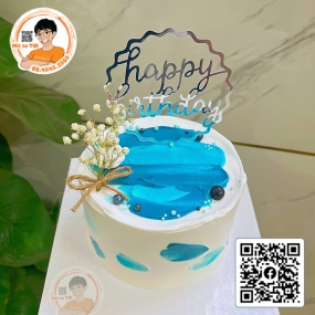 BÁNH KEM MẪU TRÁI CÂY - HOA - 112