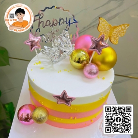 BÁNH KEM MẪU TRANG TRÍ PHỤ KIỆN - 114