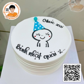 BÁNH KEM MẪU VẼ TAY - 130