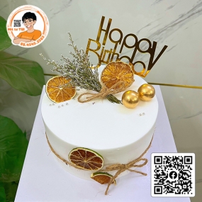 BÁNH KEM MẪU TRÁI CÂY - HOA - 155