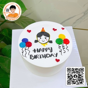 BÁNH KEM MẪU VẼ TAY - 63