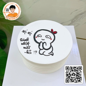 BÁNH KEM MẪU VẼ TAY - 67