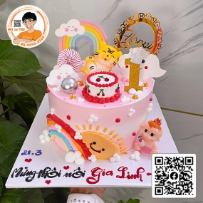 BÁNH KEM MẪU TRANG TRÍ PHỤ KIỆN - 69