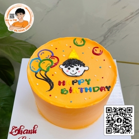 BÁNH KEM MẪU VẼ TAY - 71