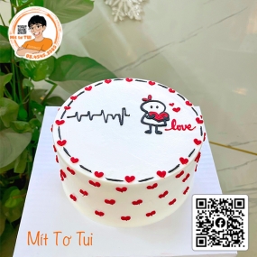 BÁNH KEM MẪU VẼ TAY - 78