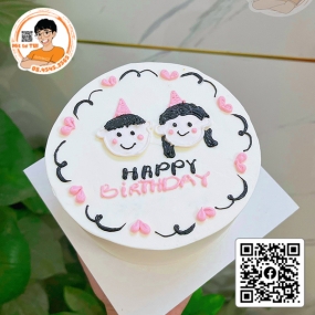 BÁNH KEM MẪU VẼ TAY - 94