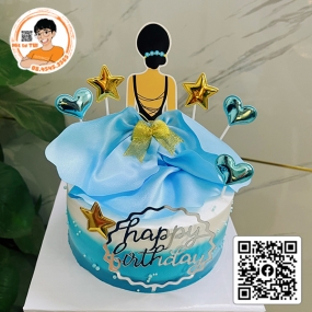 BÁNH KEM MẪU TRANG TRÍ PHỤ KIỆN - 99