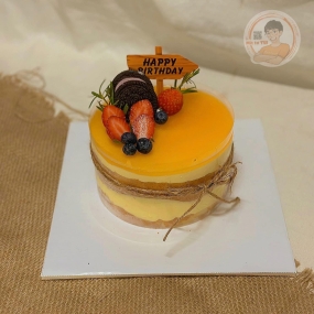 BÁNH MOUSSE CHANH DÂY TẶNG BẠN GÁI