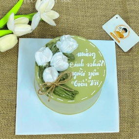 BÁNH MỪNG SINH NHẬT HOA TẶNG NGƯỜI YÊU