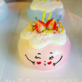 BÁNH KEM CUTE TRÒN XOE