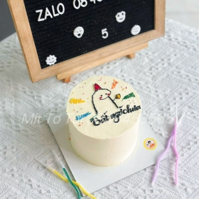 BÁNH SINH NHẬT HÓM HỈNH CHO BẠN BÈ