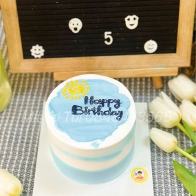 BÁNH KEM MẶT TRỜI NHỎ CHO BẠN BÈ