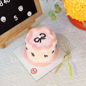 BÁNH SINH NHẬT VẼ NƠ BLACK PINK