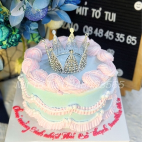 BÁNH SINH NHẬT VƯƠNG MIỆN CHO CON GÁI