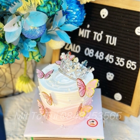 BÁNH KEM BƯƠM BƯỚM SANG TRỌNG CHO NGƯỜI YÊU