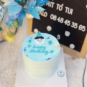 BÁNH KEM ĐƠN GIẢN CHO BÉ TRAI