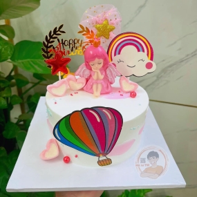 BÁNH KEM CÔNG CHÚA HỒNG DỄ THƯƠNG