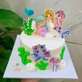 BÁNH KEM CÔNG CHÚA DƯỚI ĐẠI DƯƠNG
