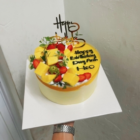 BÁNH MOUSSE CHANH DÂY TẶNG BẠN BÈ