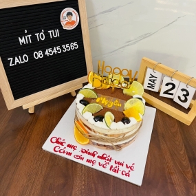 BÁNH TIRAMISU CHO MẸ
