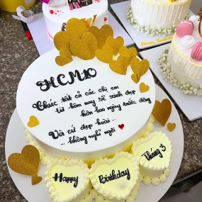 BÁNH KEM LỄ PHỤ NỮ CHO DOANH NGHIỆP