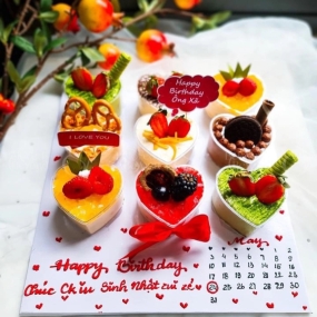SET BÁNH PANNA COTTA DỄ THƯƠNG