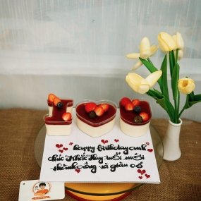 BÁNH I LOVE YOU TẶNG BẠN TRAI
