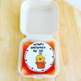 BÁNH KEM BENTO BÉ GÀ