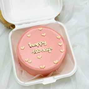 BÁNH KEM BENTO HAPPY 100 DAYS