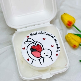 BÁNH KEM BENTO VẼ CHIBI