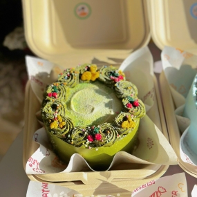 BÁNH GIÁNG SINH VÒNG NGUYỆT QUẾ