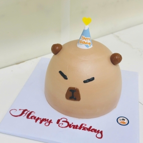 Bánh kem capybara cute 
