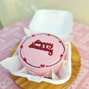 Bánh bento tone hồng cute dễ thương tặng bạn thân